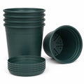 5-Gallon XL Planter and Tray Bundle (5-Pack) - Ultimate Garden Project Set - Main Image