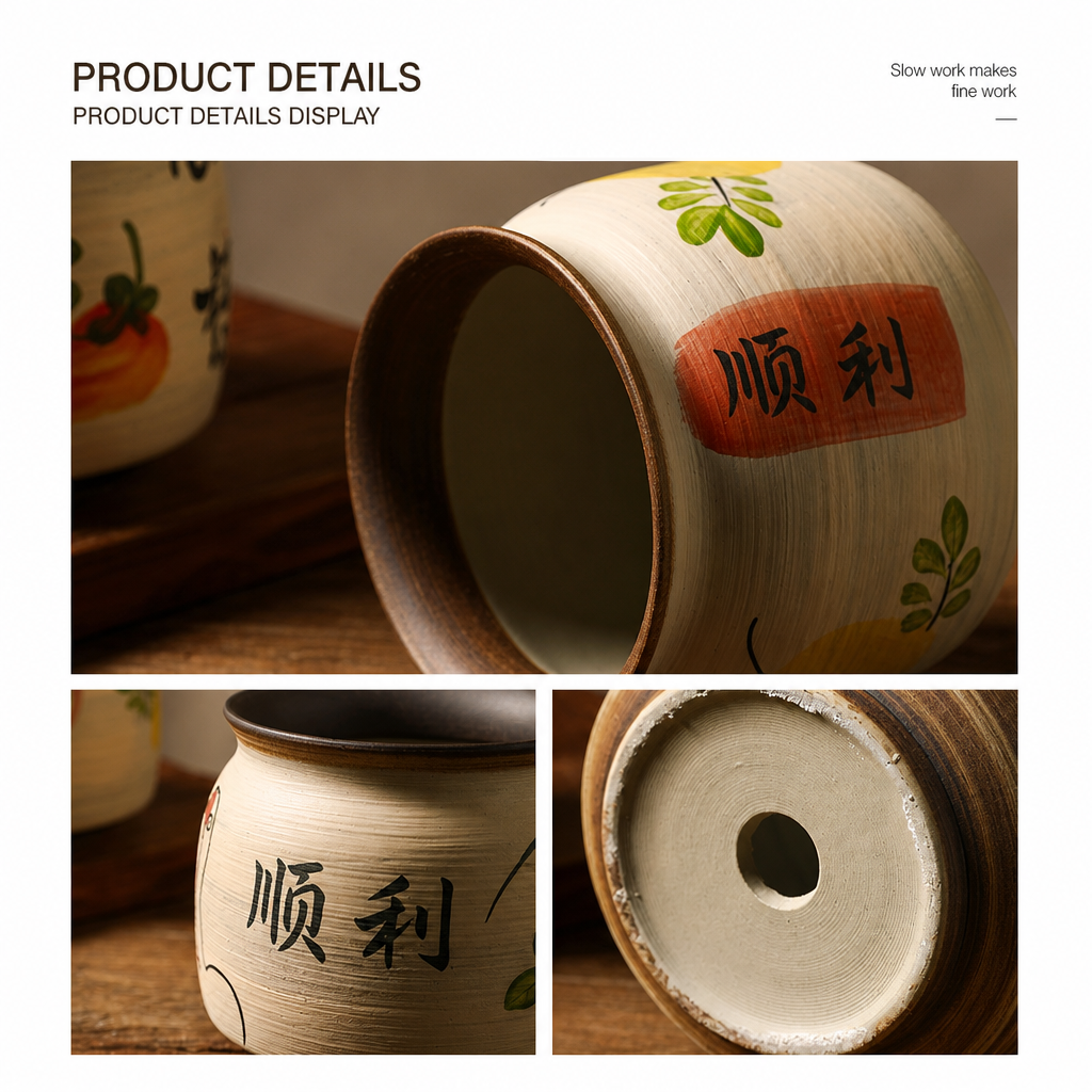 Product Details - Ceramic Texture and Drain Hole