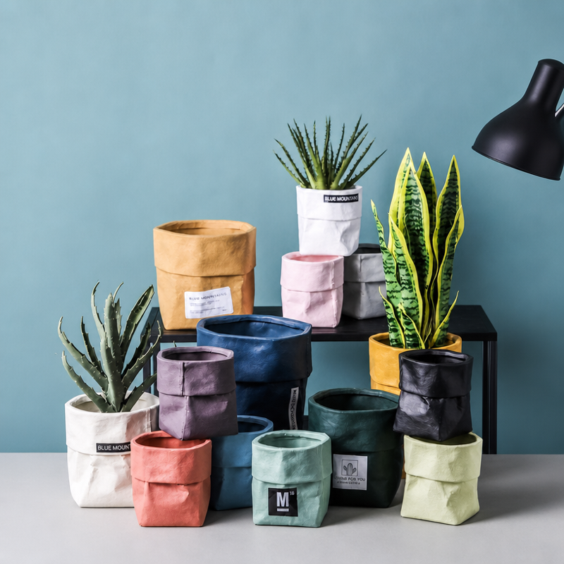 Minimalist Ceramic Planter Pot for Small Plants